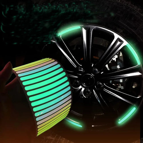 NightGlow™ – Bandes Réfléchissantes Automobile Pour Jantes